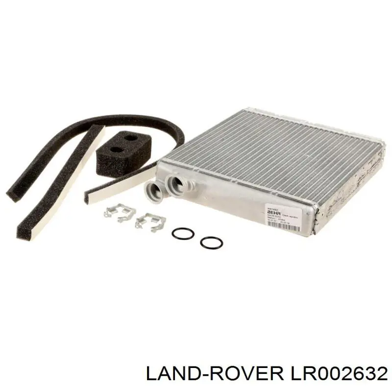 LR002632 Land Rover Radiador de forno (de aquecedor)