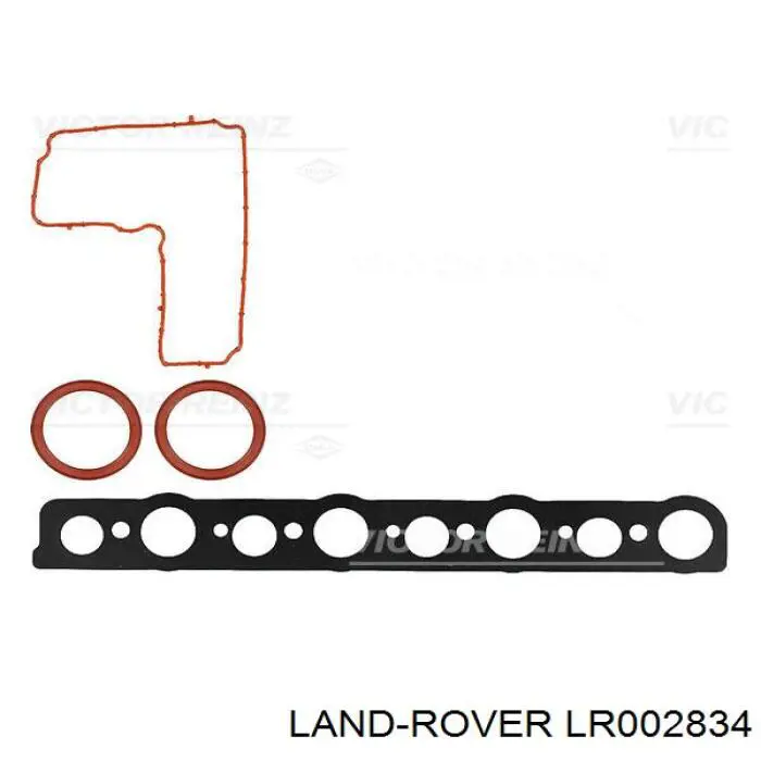 LR002834 Land Rover Vedante da tampa de válvulas de motor, kit