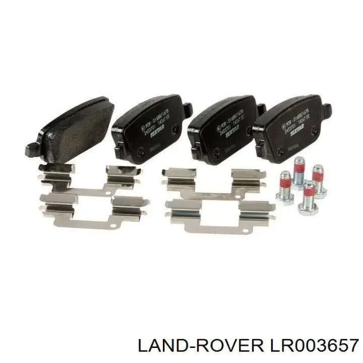 Sapatas do freio traseiras de disco Land Rover LR003657 preço, a partir de 33,16 USD
