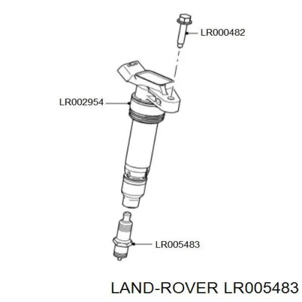 Vela de ignição Land Rover LR005483 preço, a partir de 16,94 USD