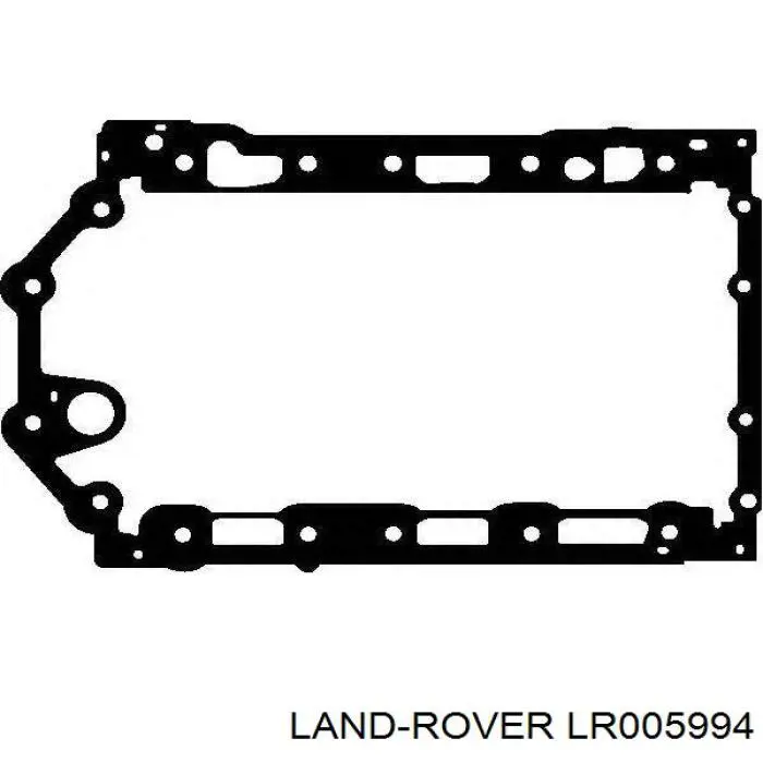 LR005994 Land Rover Vedante de panela de cárter do motor