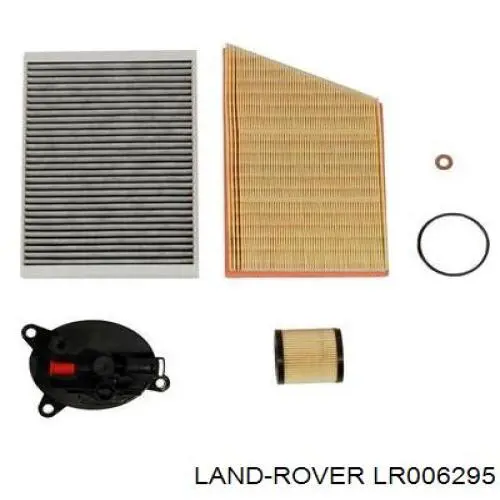 LR006295 Land Rover Vedante de rolha de panela de motor
