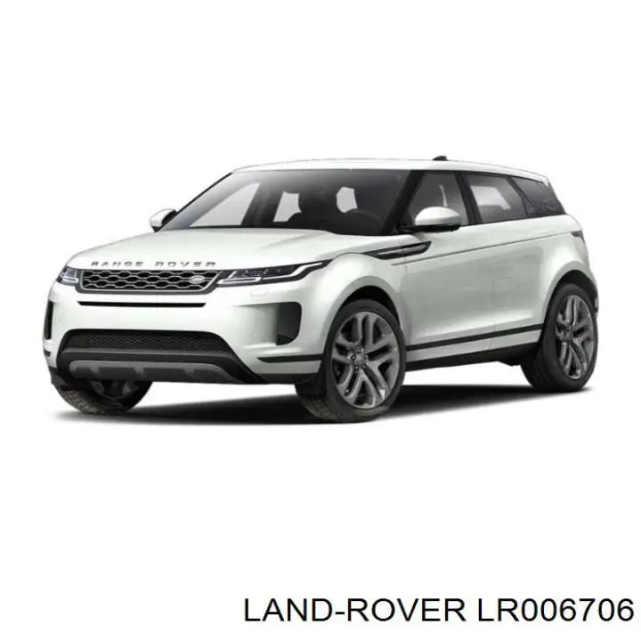 LR006706 Land Rover Semieixo (acionador) dianteiro direito