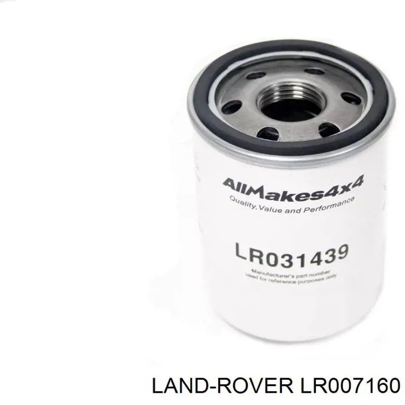 LR007160 Land Rover Filtro de óleo