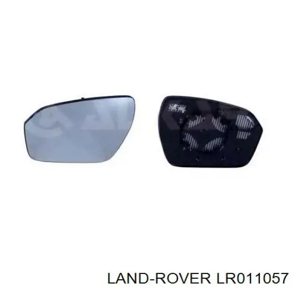 Elemento espelhado do espelho de retrovisão esquerdo Land Rover LR011057 preço, a partir de 27,26 USD