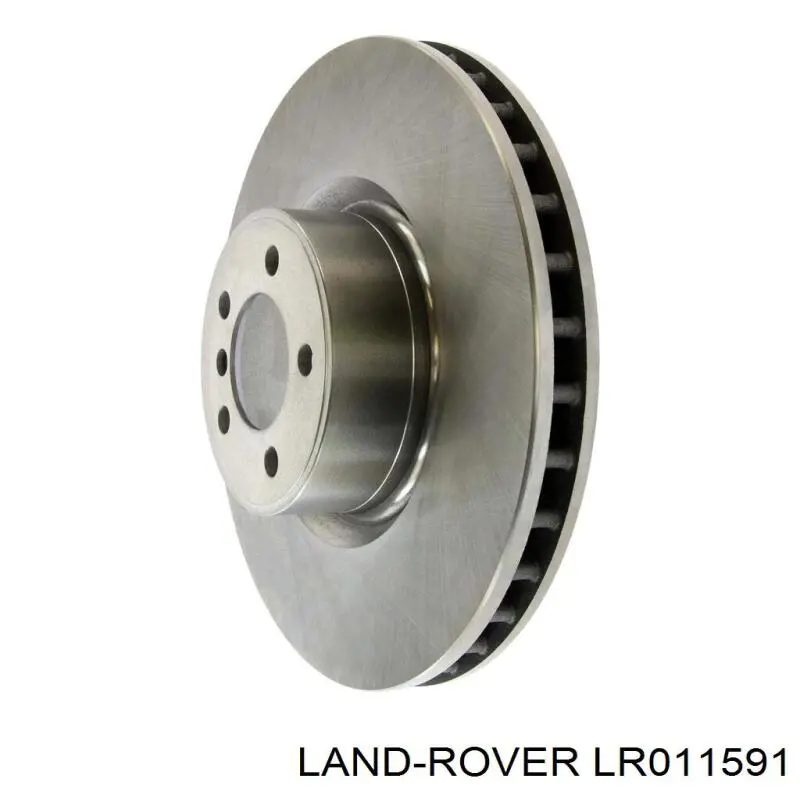 LR011591 Land Rover Disco do freio dianteiro