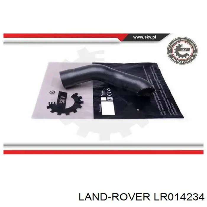 AH229G738AC Land Rover Mangueira (cano derivado) de intercooler