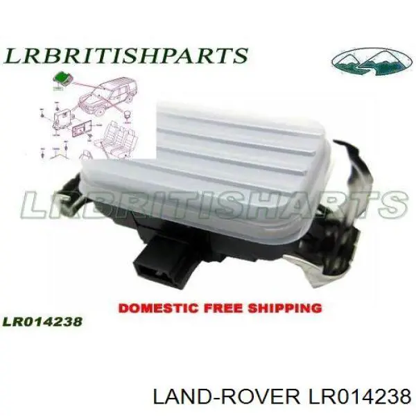 LR014238 Land Rover Sensor de chuva
