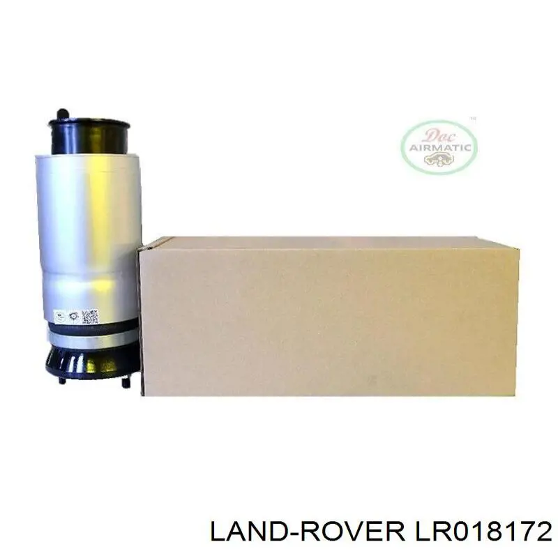 LR018172 Land Rover Coxim pneumático (suspensão de lâminas pneumática) do eixo dianteiro