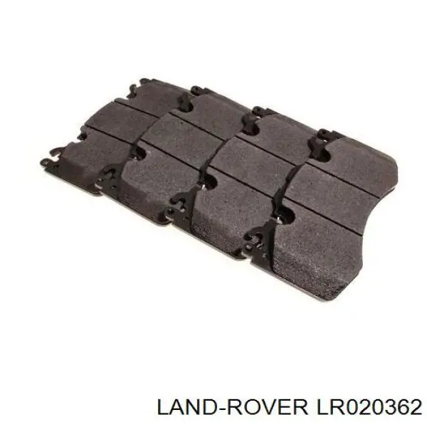 LR020362 Land Rover Sapatas do freio dianteiras de disco