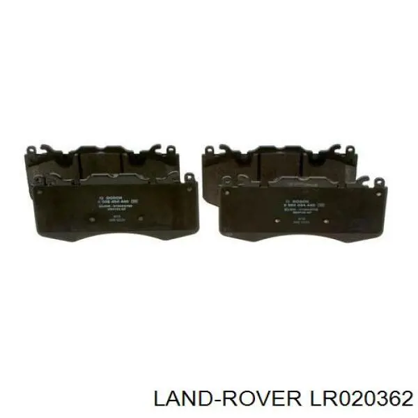 Sapatas do freio dianteiras de disco Land Rover LR020362 preço, a partir de 38,24 USD