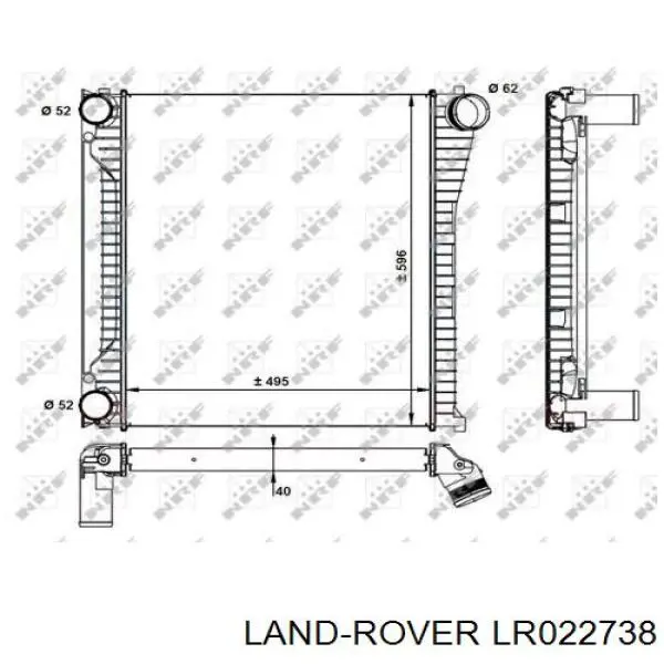 Compre 02014708 VAN Wezel Radiador de intercooler