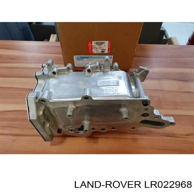 Radiador do sistema EGR de recirculação dos gases de escape AL3Q9F464DB Land Rover