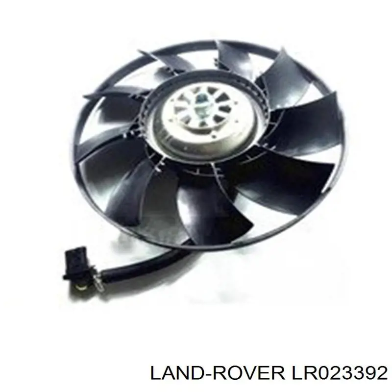 LR023392 Land Rover Ventilador elétrico de esfriamento montado (motor + roda de aletas)