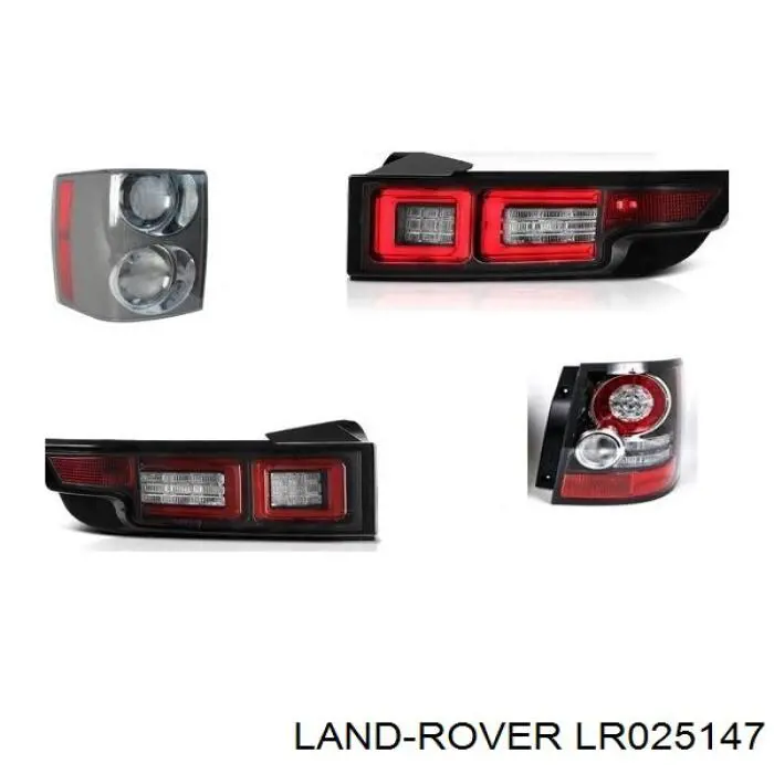 LR025147 Land Rover Lanterna traseira esquerda
