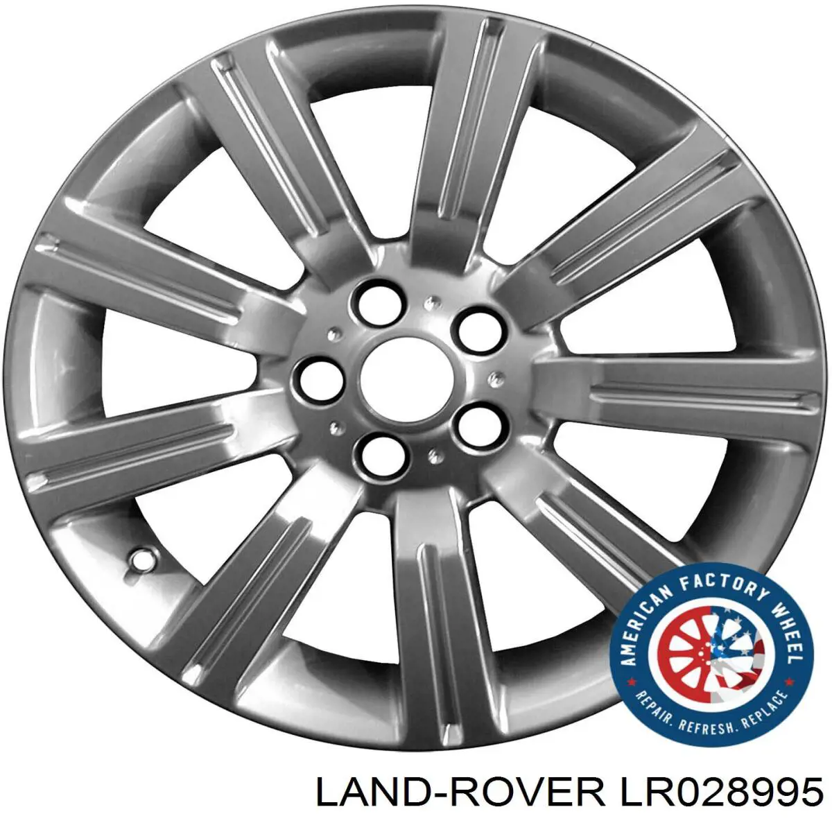 LR028995 Land Rover Discos de roda de aleação ligeira (de aleação ligeira, de titânio)