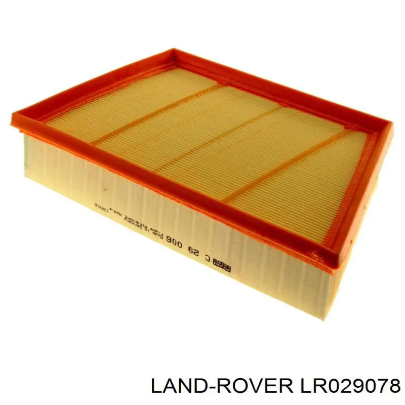 LR029078 Land Rover Filtro de ar