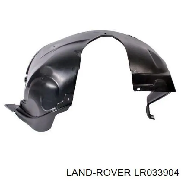 LR033904 Land Rover Guarda-barras esquerdo do pára-lama dianteiro