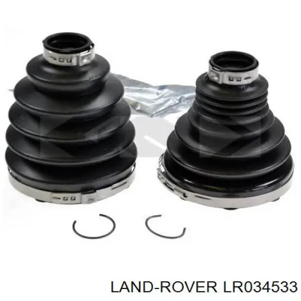 LR034533 Land Rover Bota de proteção interna de junta homocinética do semieixo traseiro