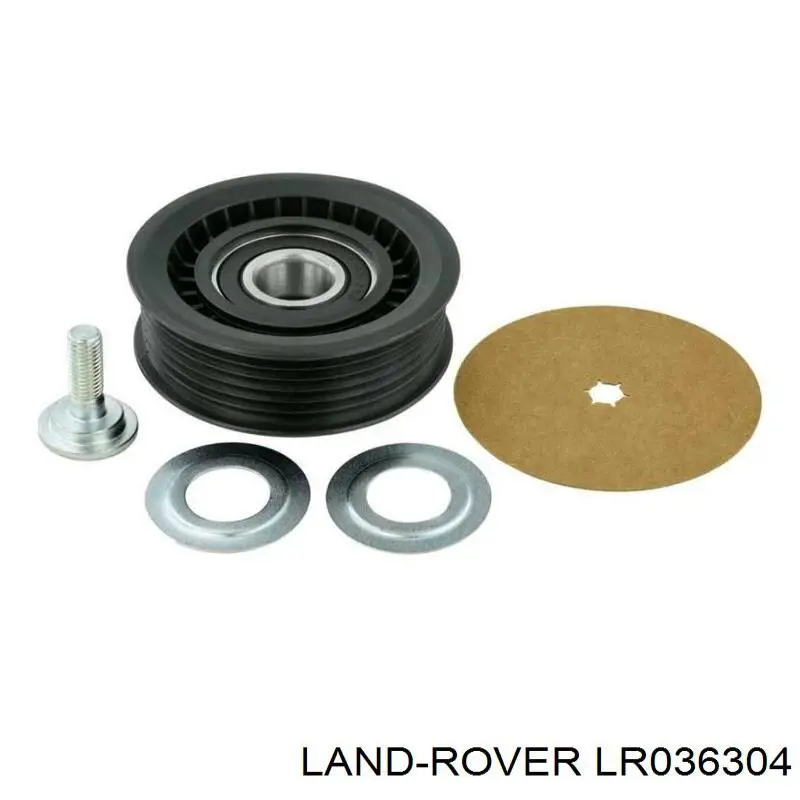 CPLA19A216EB Land Rover Rolo parasita da correia de transmissão