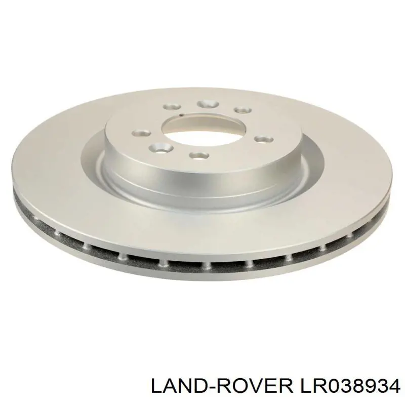 LR038934 Land Rover Disco do freio dianteiro