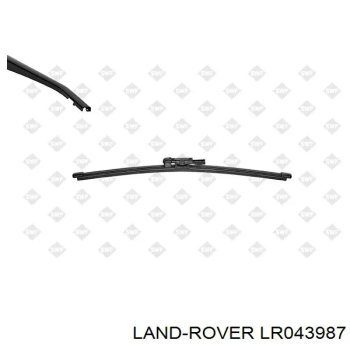 Limpa-pára-brisas de vidro traseiro Land Rover LR043987