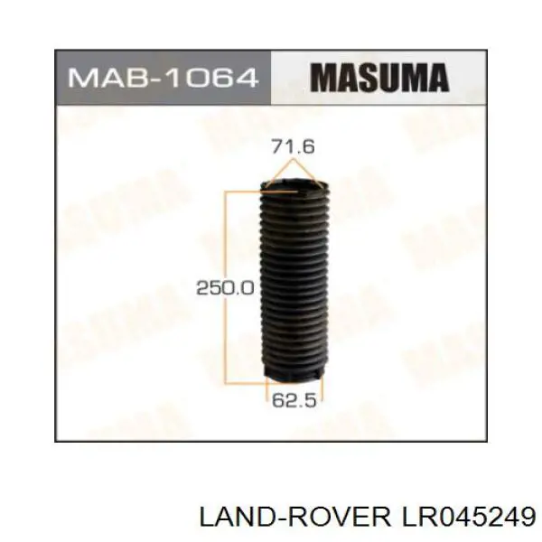 Bota de proteção de amortecedor dianteiro Land Rover LR001143 preço, a partir de 87,50 USD