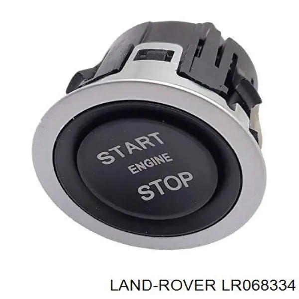 LR068334 Land Rover Botão de arranco de motor