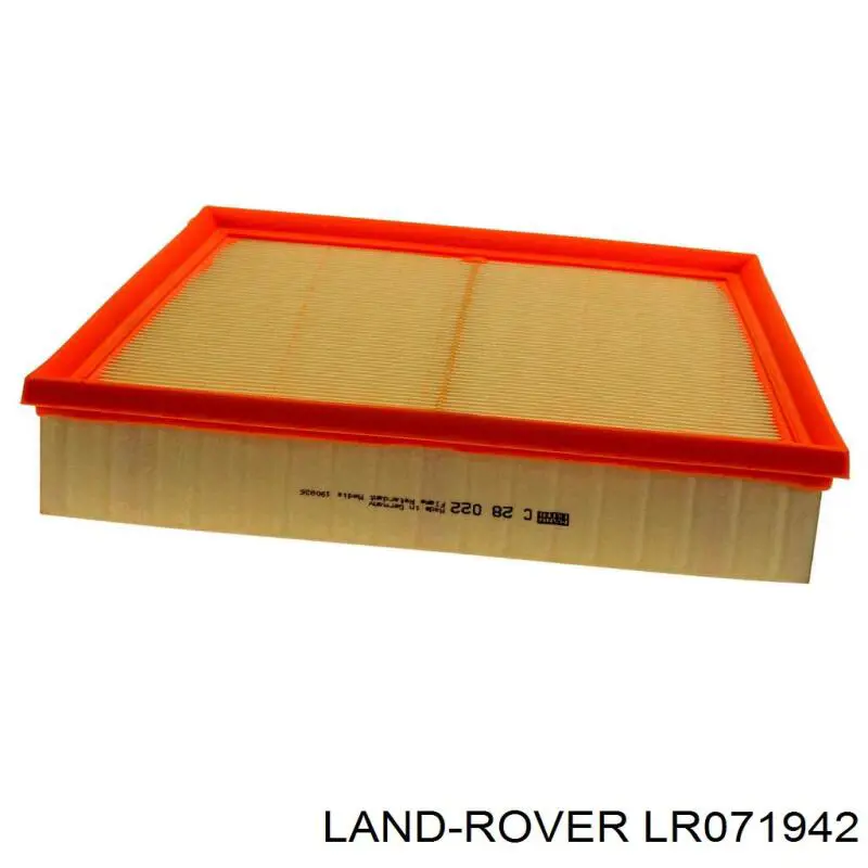 LR071942 Land Rover Filtro de ar