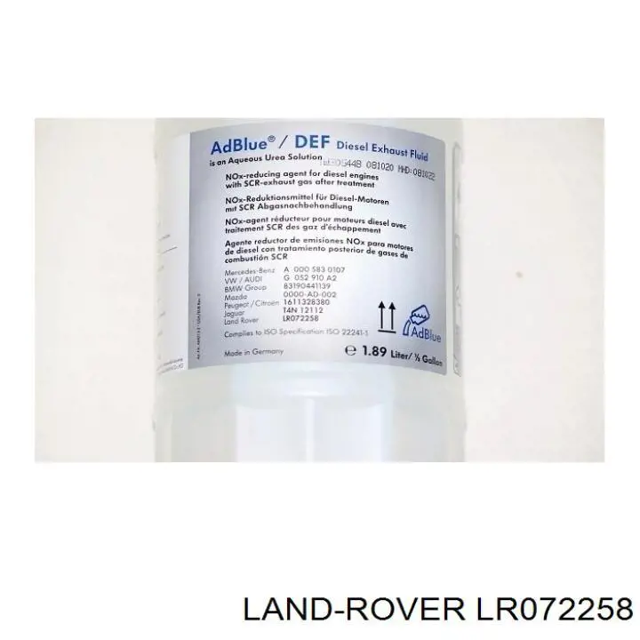 Fluido AD Blue, ureia Land Rover LR072258 preço, a partir de 30,01 USD