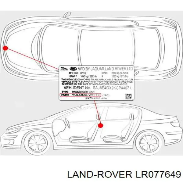 Capota para Land Rover Range Rover SPORT II L494