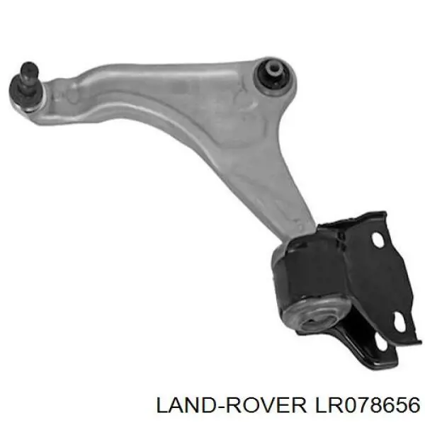 LR078656 Land Rover Braço oscilante inferior direito de suspensão dianteira