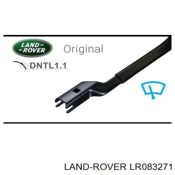 LR083271 Land Rover Limpa-pára-brisas do pára-brisas de condutor