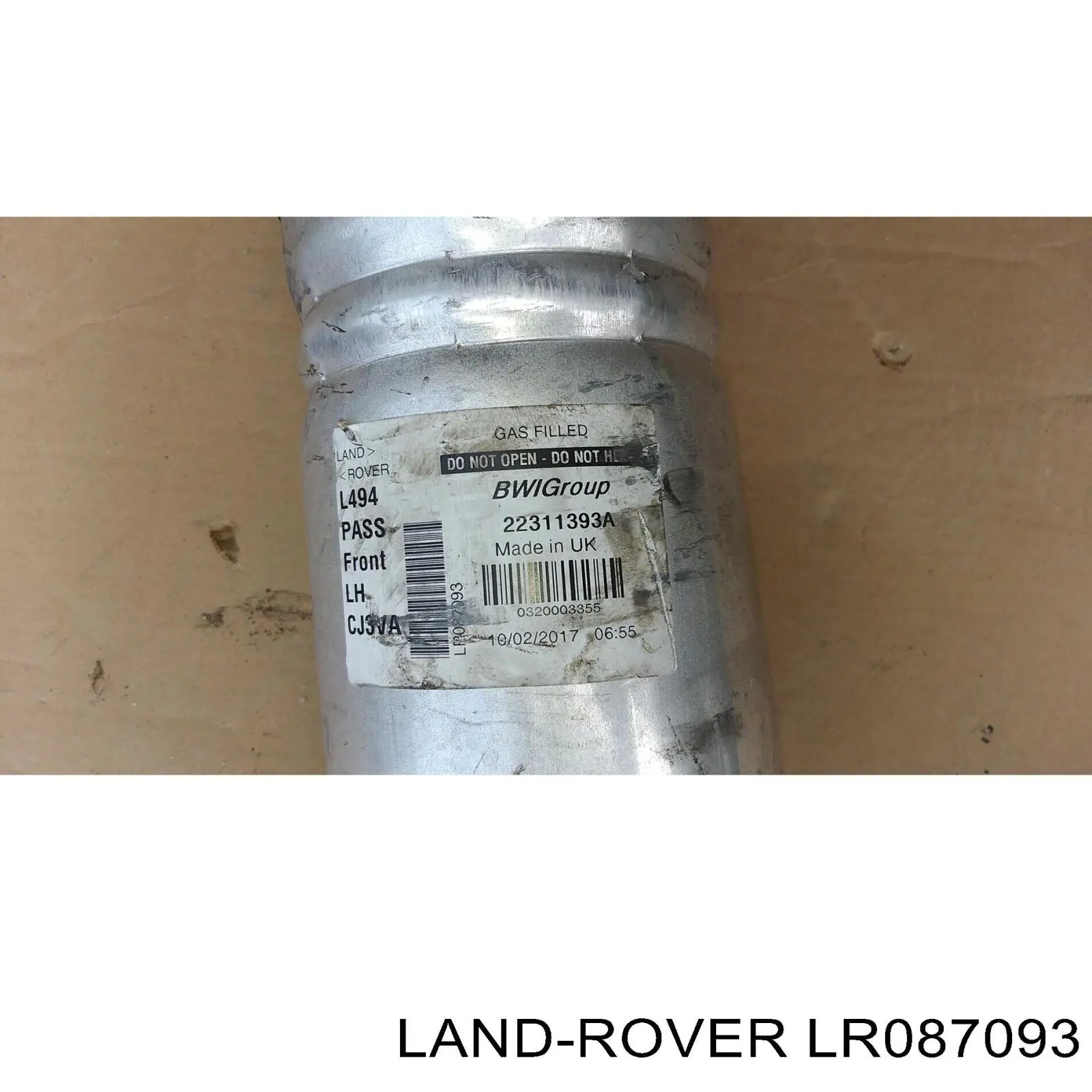 Compre LR087093 Land Rover Amortecedor dianteiro esquerdo