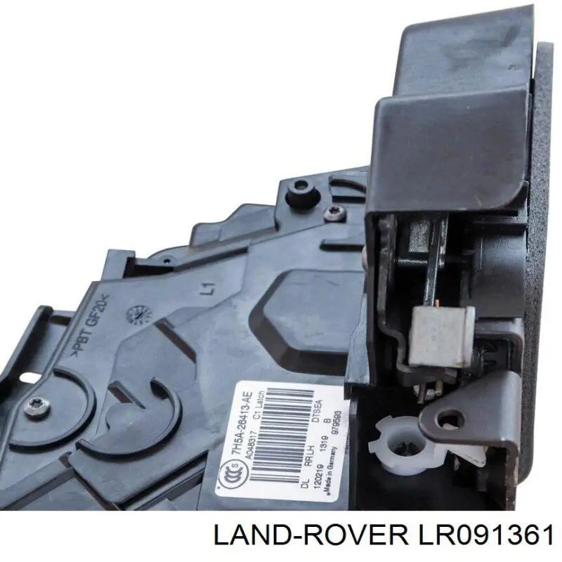 LR091361 Land Rover Fecho da porta traseira esquerda
