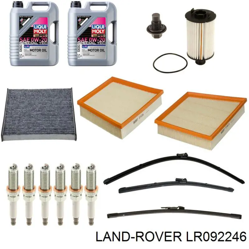 Filtro de ar Land Rover LR092246 preço, a partir de 20,27 USD