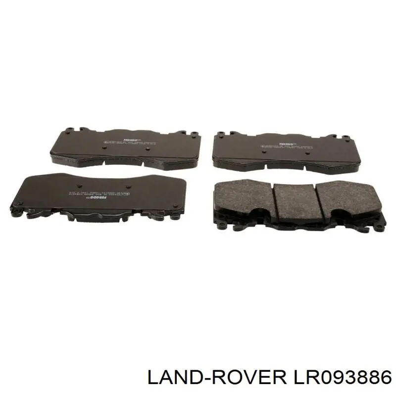 Sapatas do freio dianteiras de disco Land Rover LR093886 preço, a partir de 53,52 USD