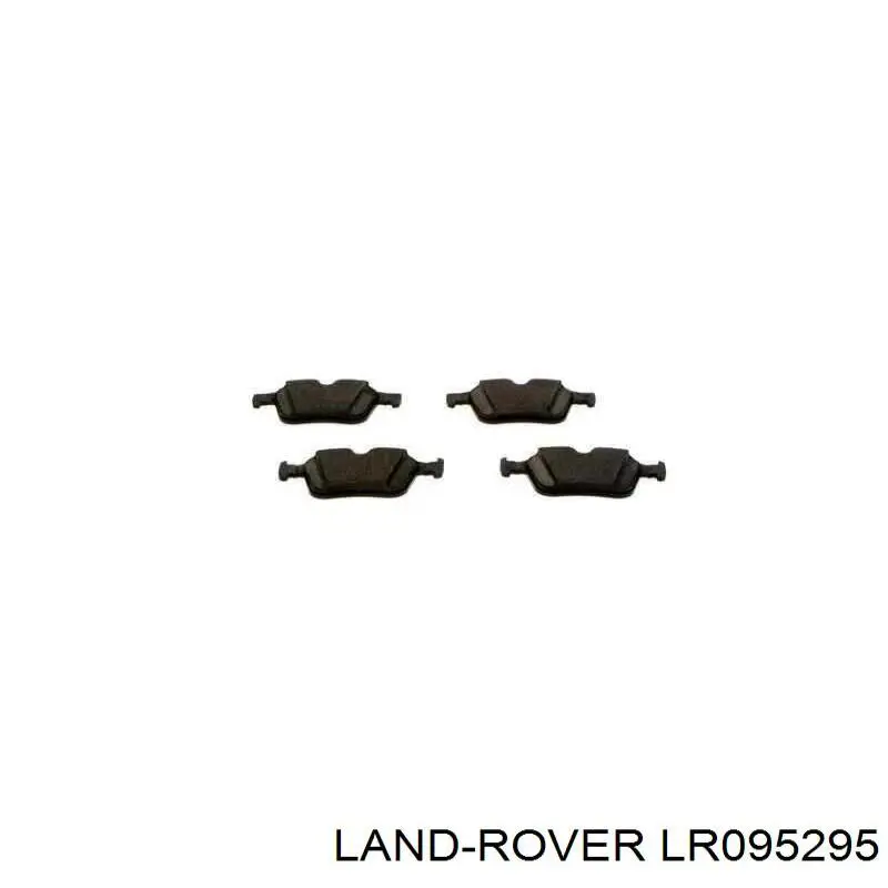LR095295 Land Rover Sapatas do freio traseiras de disco