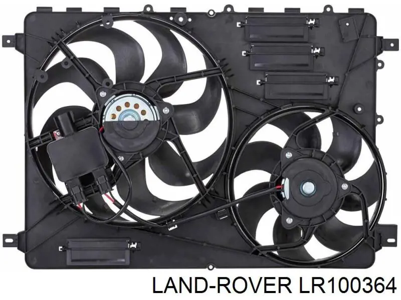 Difusor do radiador de esfriamento, montado com motor e roda de aletas Land Rover LR094390 preço, a partir de 139,61 USD