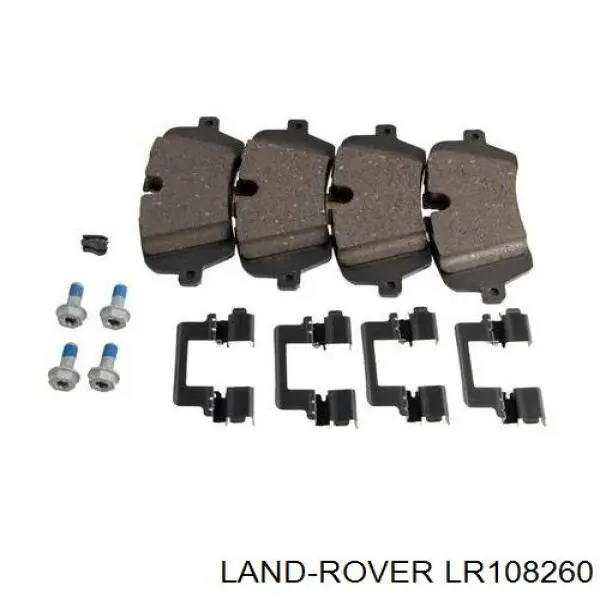 Sapatas do freio traseiras de disco Land Rover LR108260 preço, a partir de 41,39 USD