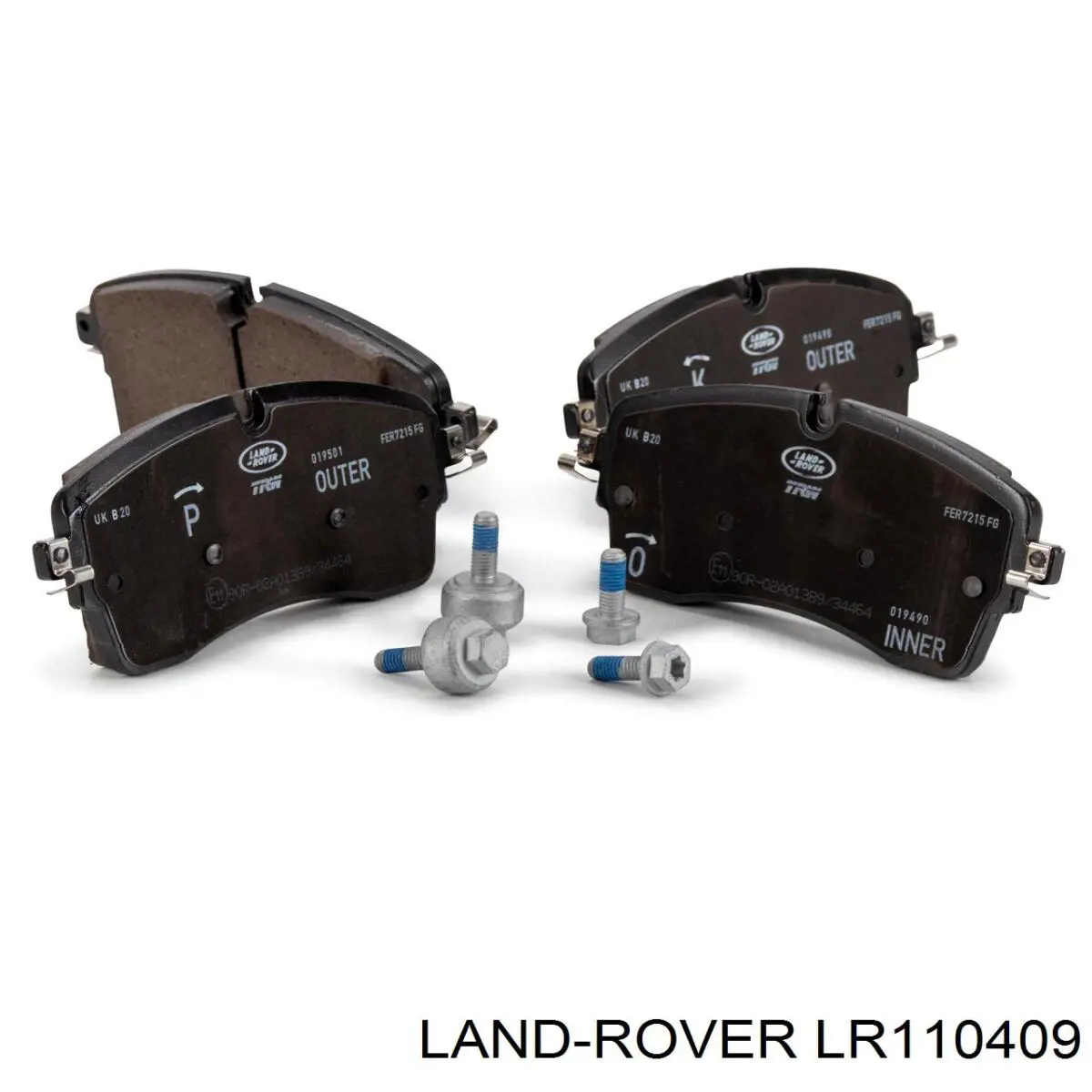 Sapatas do freio dianteiras de disco Land Rover LR091308 preço, a partir de 53,97 USD