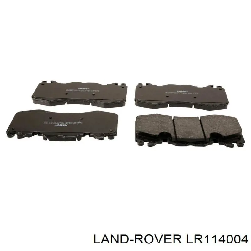 Compre LR114004 Land Rover Sapatas do freio dianteiras de disco