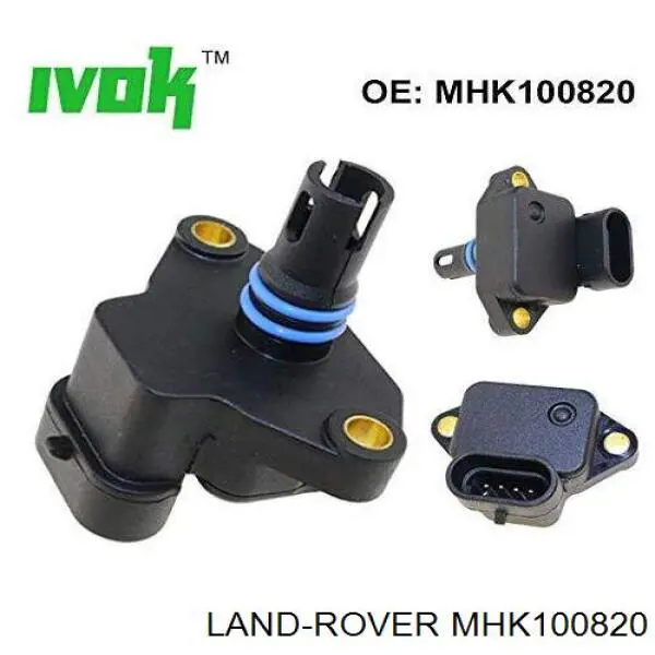 MHK100820 Land Rover Sensor de pressão no coletor de admissão, MAP