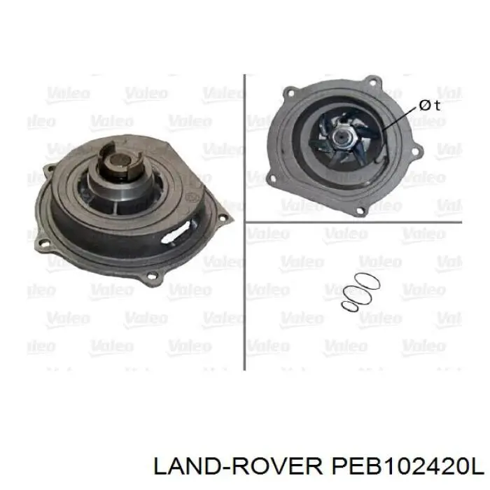  Land Rover PEB102420L preço, a partir de 115,25 USD