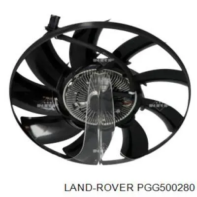 Ventilador elétrico de esfriamento montado (motor + roda de aletas) PGG500280 Land Rover