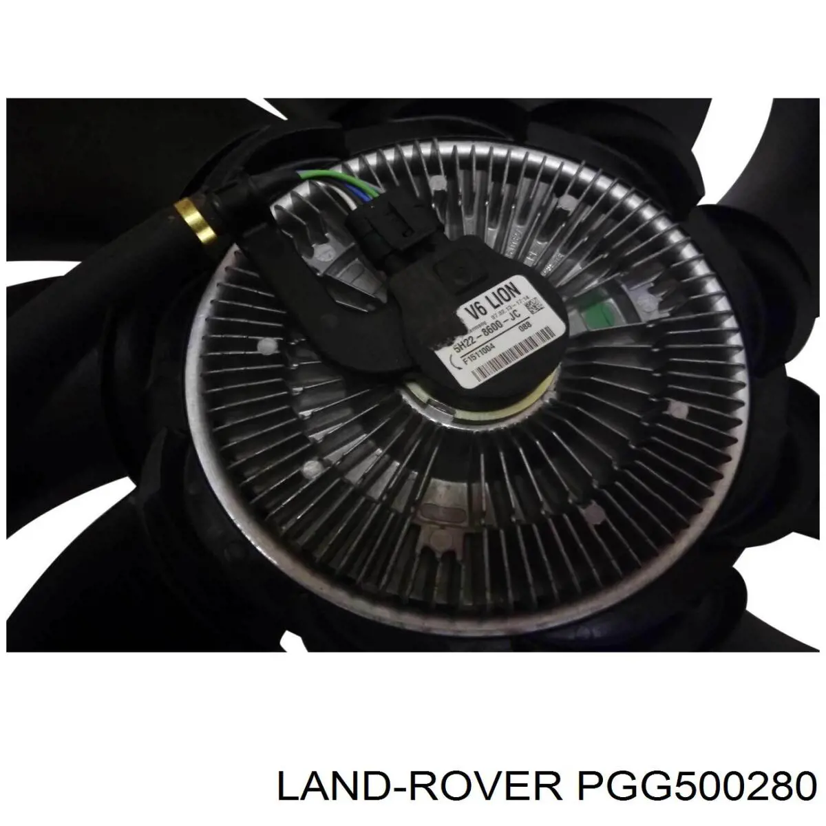 PGG500280 Land Rover Ventilador elétrico de esfriamento montado (motor + roda de aletas)