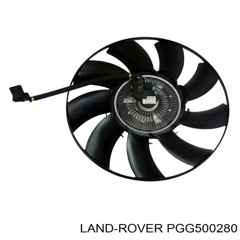 Compre PGG500280 Land Rover Ventilador elétrico de esfriamento montado (motor + roda de aletas)