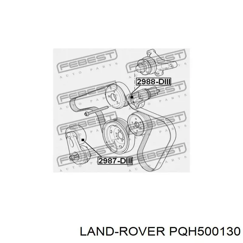 Reguladora de tensão da correia de transmissão Land Rover 1325097 preço, a partir de 24,97 USD