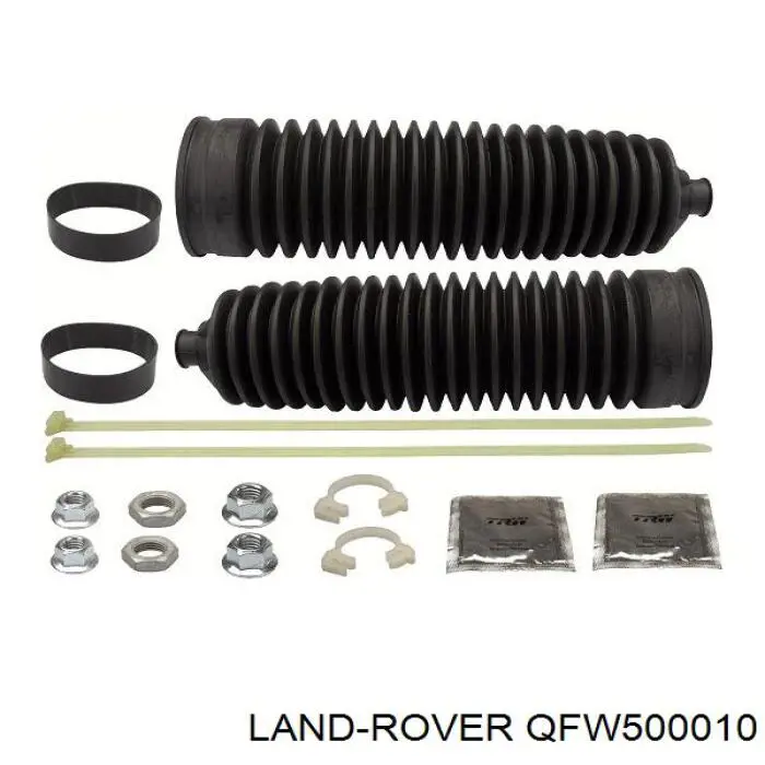 Bota de proteção do mecanismo de direção (de cremalheira) Land Rover QFW500010 preço, a partir de 17,09 USD
