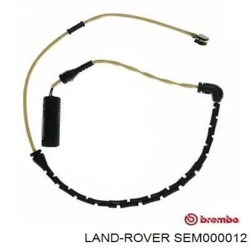 Compre SEM000012 Land Rover Sensor dianteiro de desgaste das sapatas do freio
